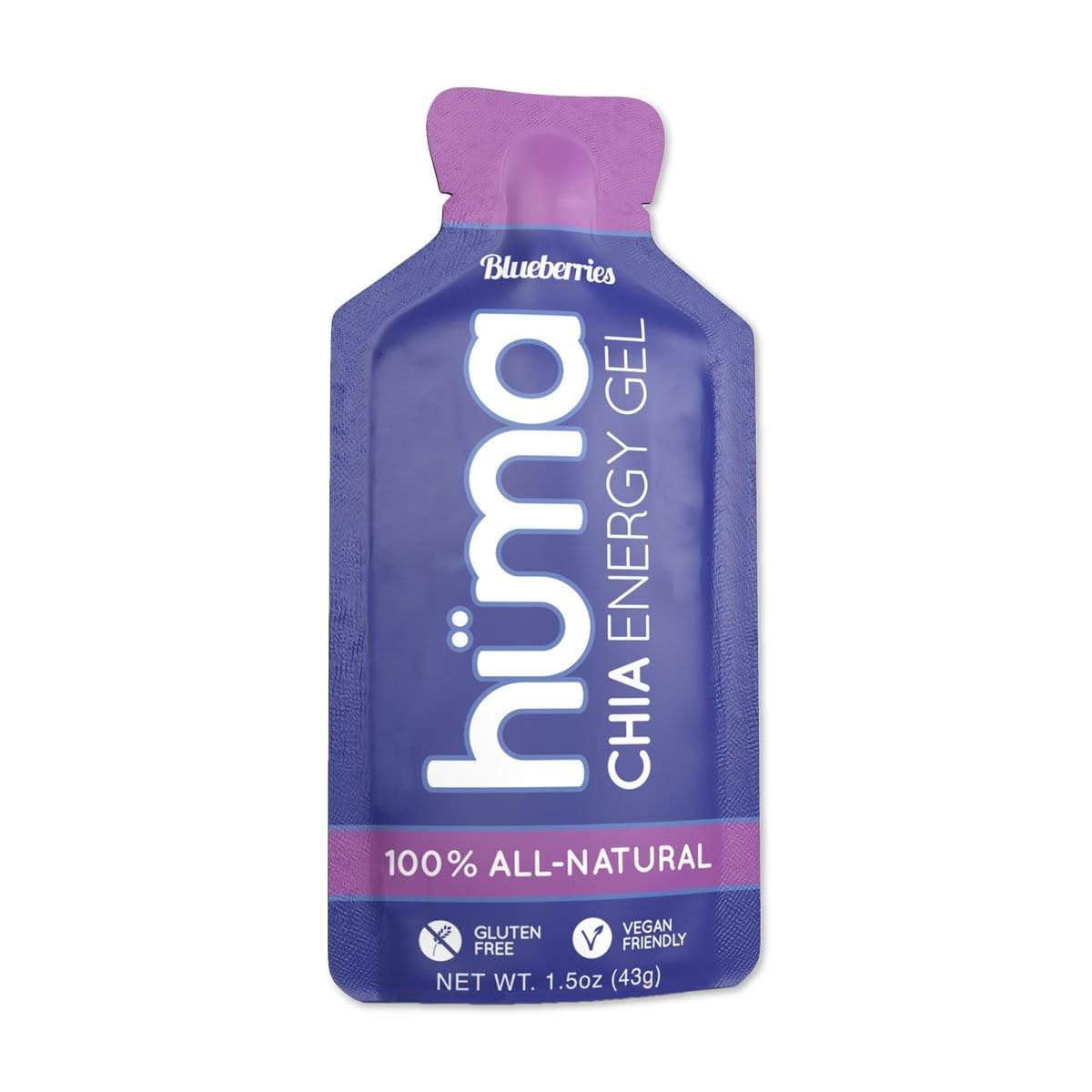 Huma Chia Energy Gel-Blueberries-Single Serving-The Feed