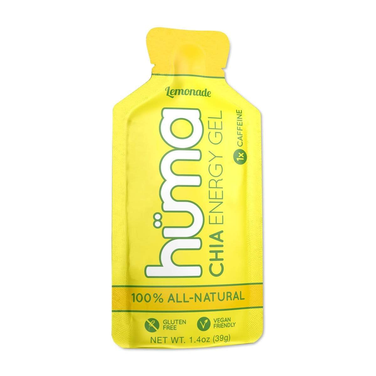 Huma Chia Energy Gel-Lemonade (with Caffeine)-Single Serving-The Feed