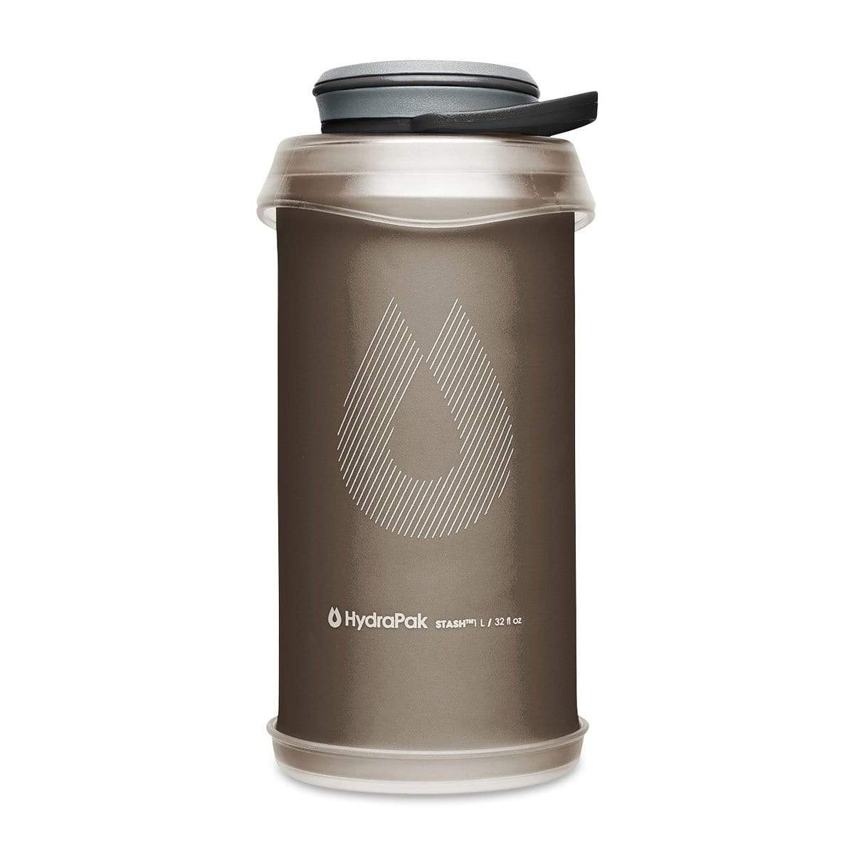 Hydrapak Stash 2.0-1.0L-Mammoth Grey-The Feed