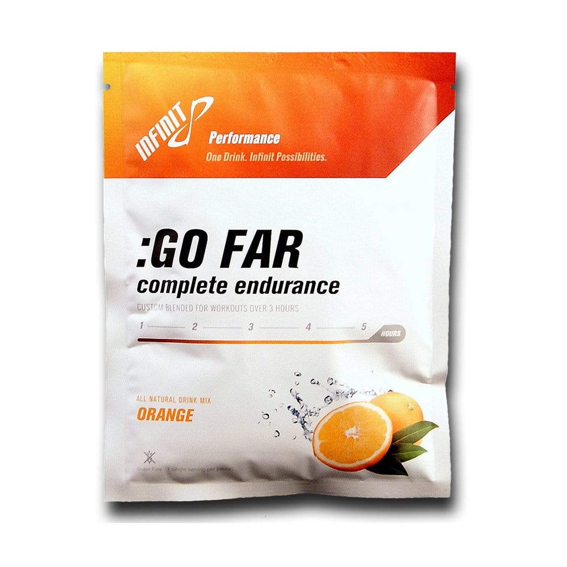 INFINIT Go Far Endurance Fuel-Orange-Single Serving-The Feed