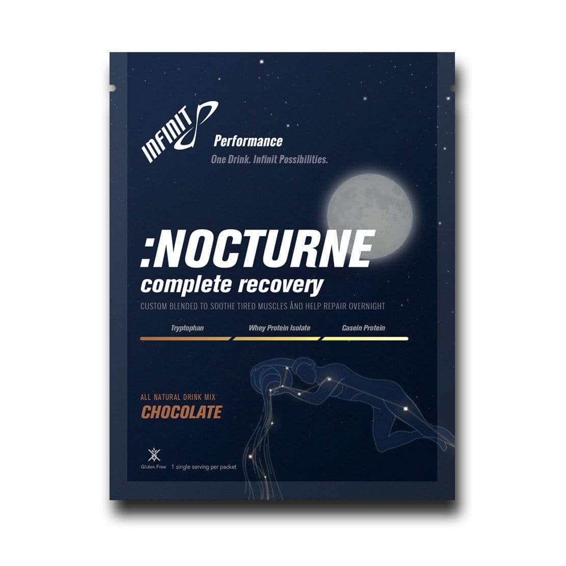 INFINIT Nocturne Complete Recovery-Chocolate-Single Serving-The Feed
