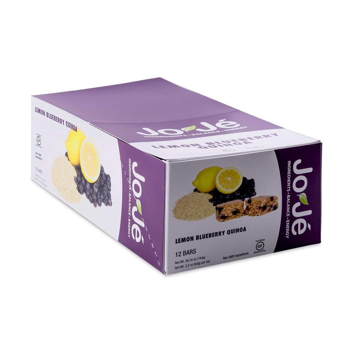 JoJé Bars-Lemon Blueberry Quinoa-Box of 12-The Feed