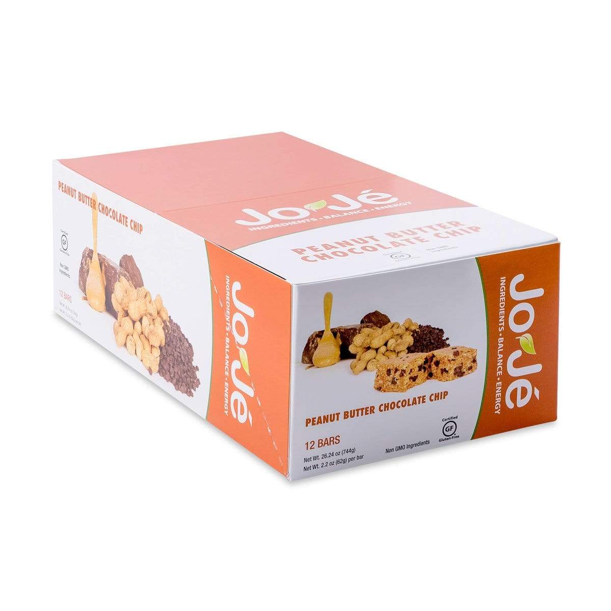 JoJé Bars-Peanut Butter Chocolate Chip-Box of 12-The Feed
