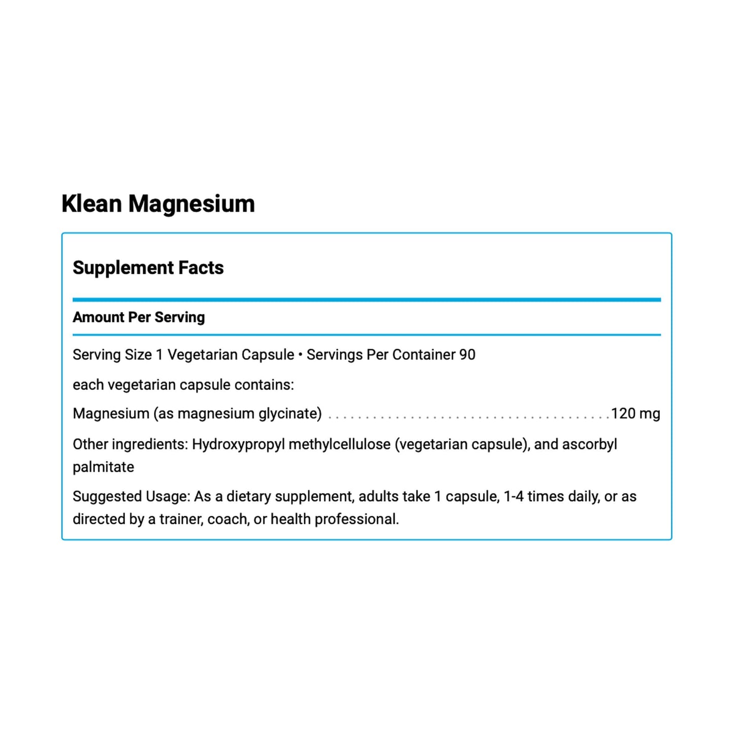 Klean Athlete Magnesium
