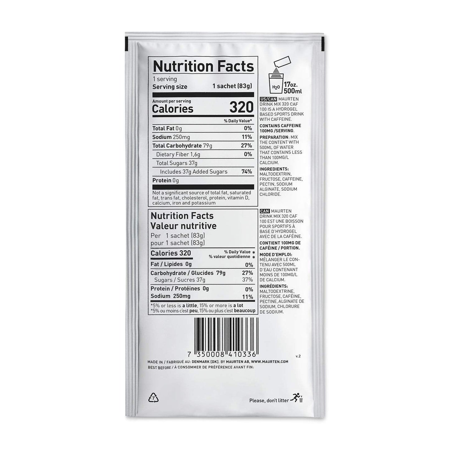 Maurten Hydration Maurten Drink Mix Caffeinated 320