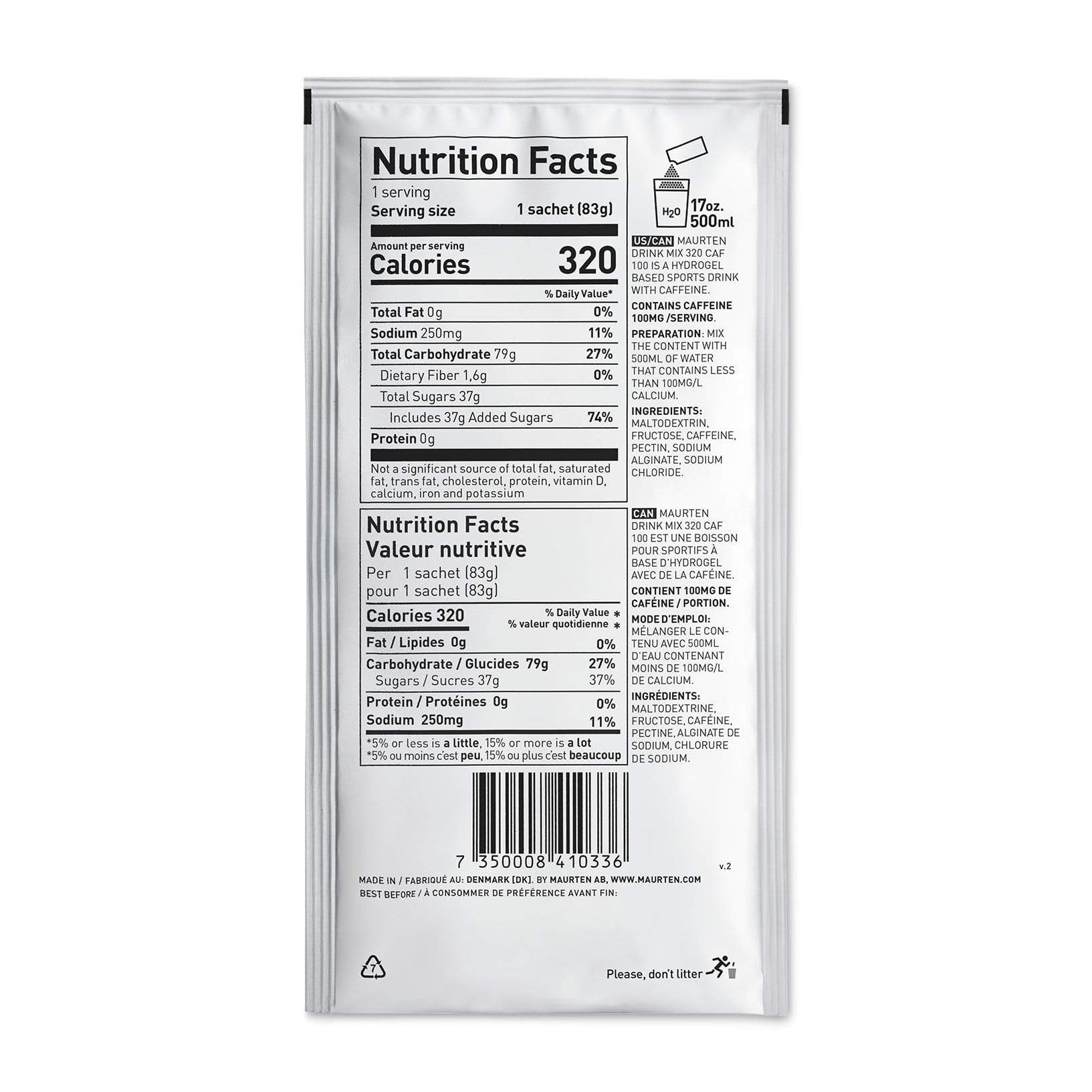 Maurten Hydration Maurten Drink Mix Caffeinated 320