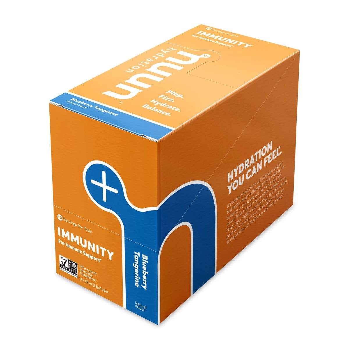 Nuun Immunity (Tablets)-Blueberry Tangerine-Box of 8 Tubes-The Feed