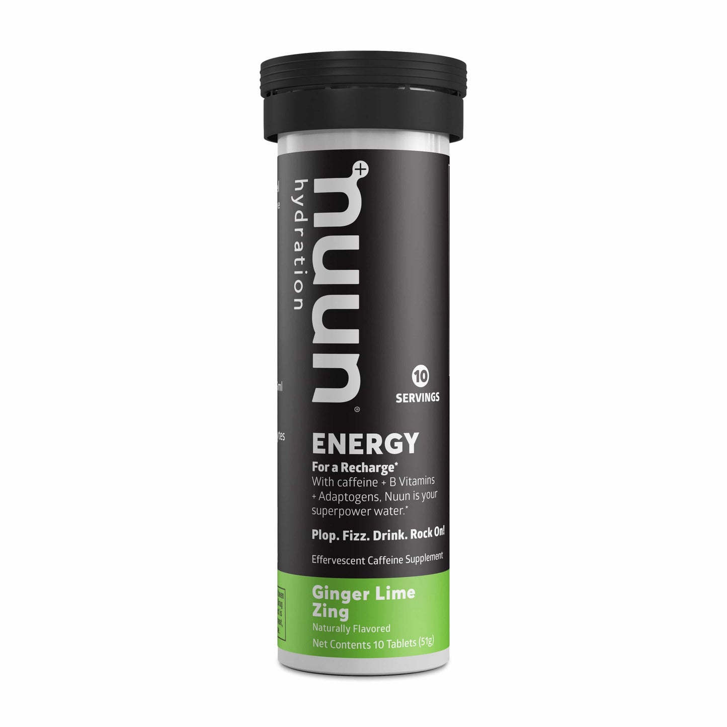 Nuun Hydration Ginger Lime Zing / 10 Serving Tube Nuun Energy