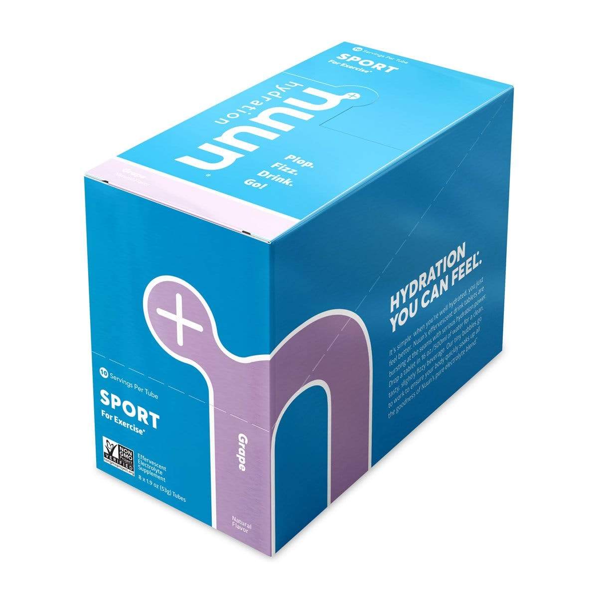 Nuun Sport (Tablets)-Grape-Box of 8 Tubes-The Feed
