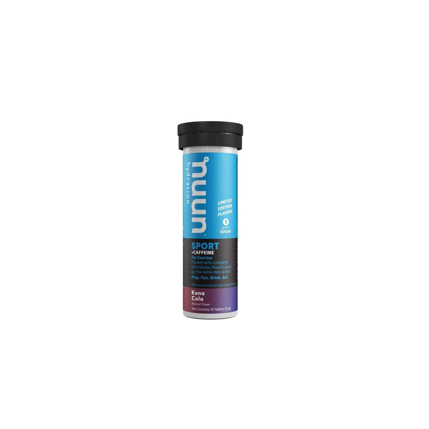 Nuun Sport + Caffeine (Tablets)-Kona Cola (Limited Edition)-10 Serving Tube-The Feed