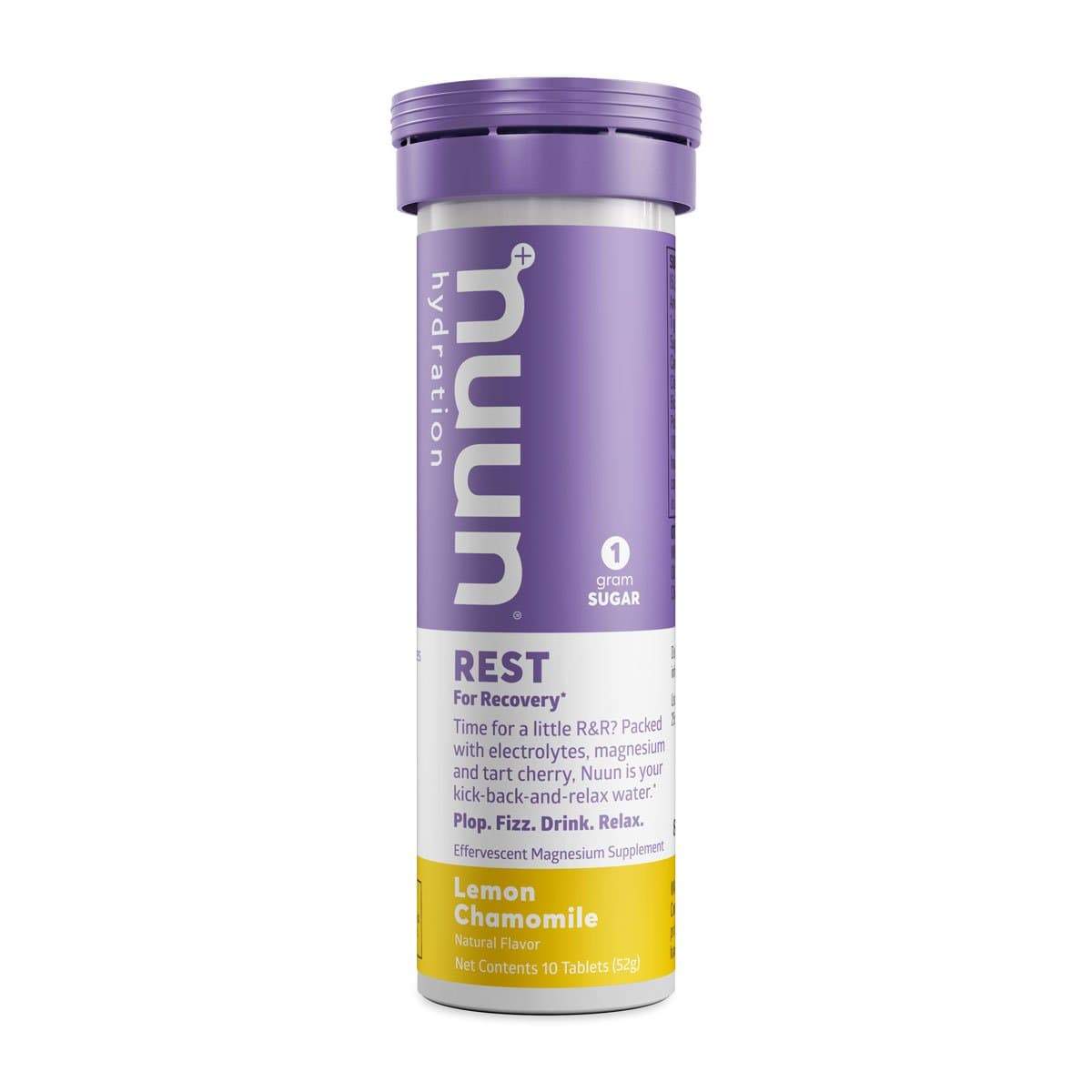 Nuun Rest-Lemon Chamomile-10 Serving Tube-The Feed