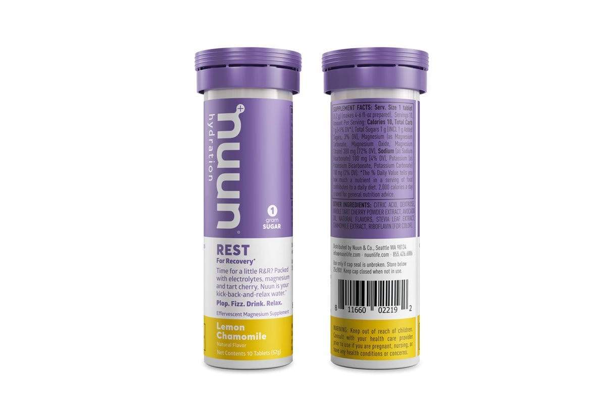 Nuun Rest-Lemon Chamomile-Box of 8 Tubes-The Feed