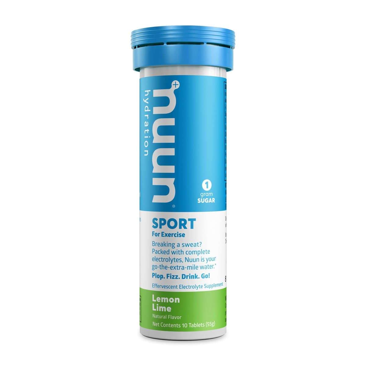 Nuun Sport (Tablets)-Lemon Lime-10 Serving Tube-The Feed