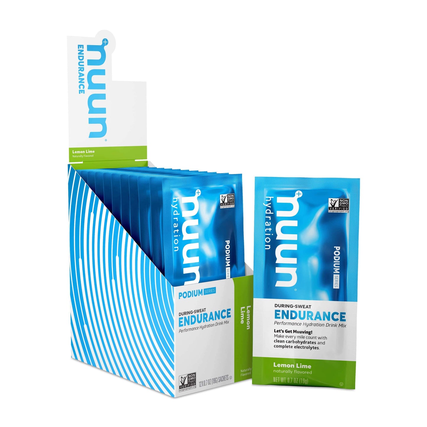 Nuun Endurance-Lemon Lime-Box of 12 Single Servings-The Feed