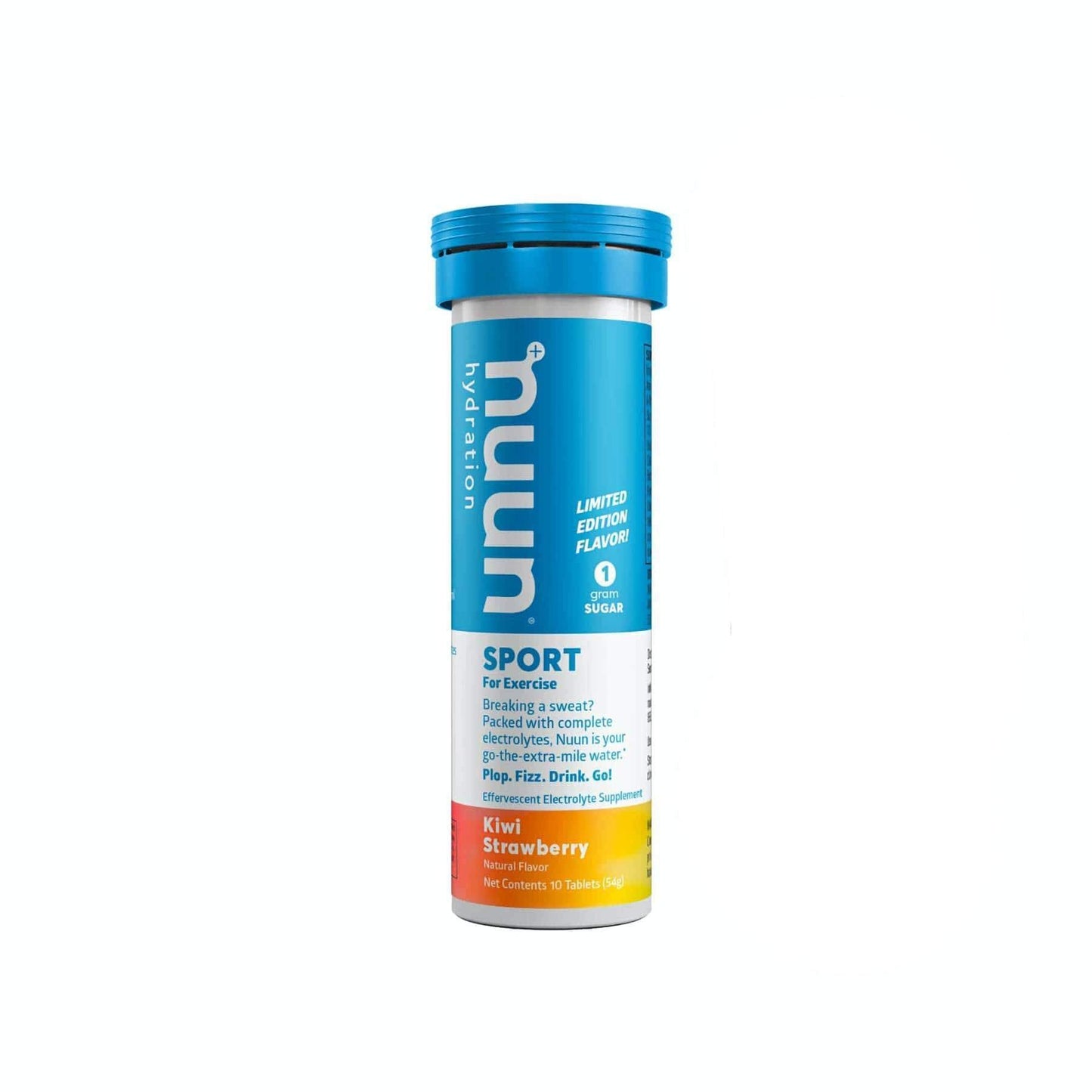 Nuun Sport (Tablets)-Kiwi Strawberry-10 Serving Tube-The Feed