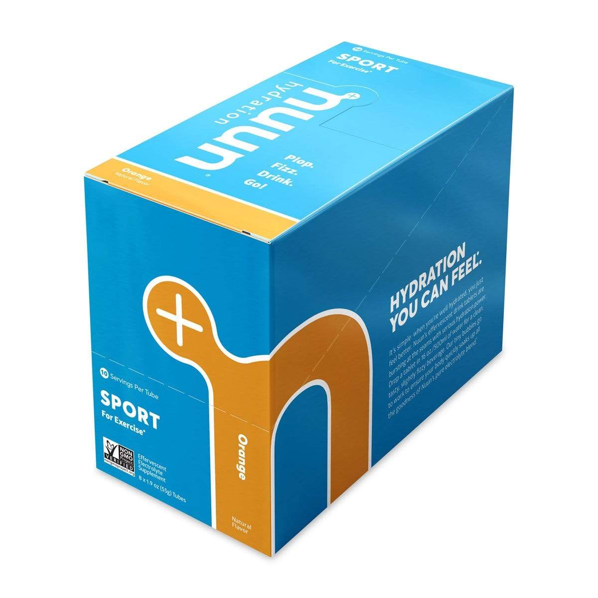 Nuun Sport (Tablets)-Orange-Box of 8 Tubes-The Feed