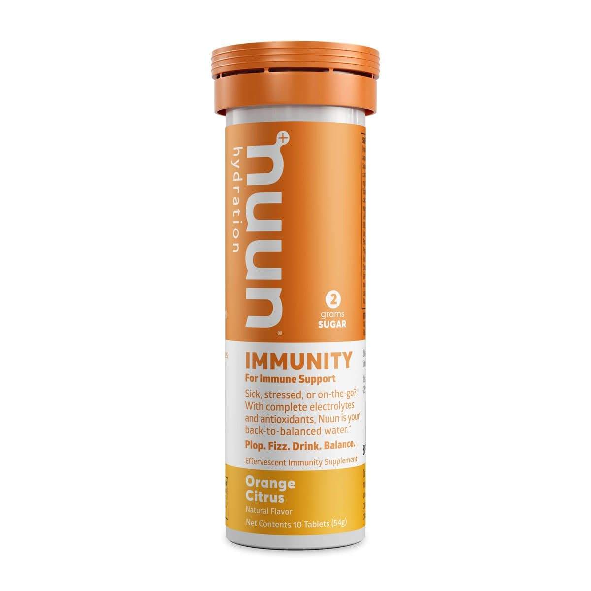 Nuun Immunity (Tablets)-Orange Citrus-10 Serving Tube-The Feed