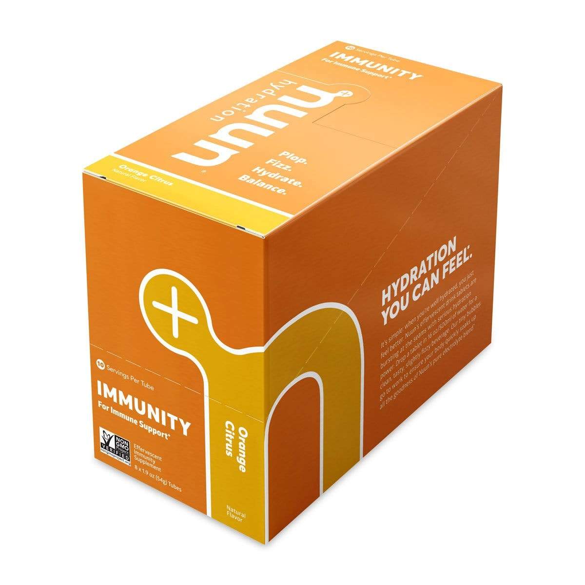 Nuun Immunity (Tablets)-Orange Citrus-Box of 8 Tubes-The Feed
