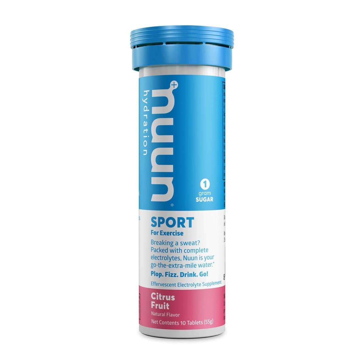 Nuun Sport (Tablets)-Citrus Fruit-10 Serving Tube-The Feed