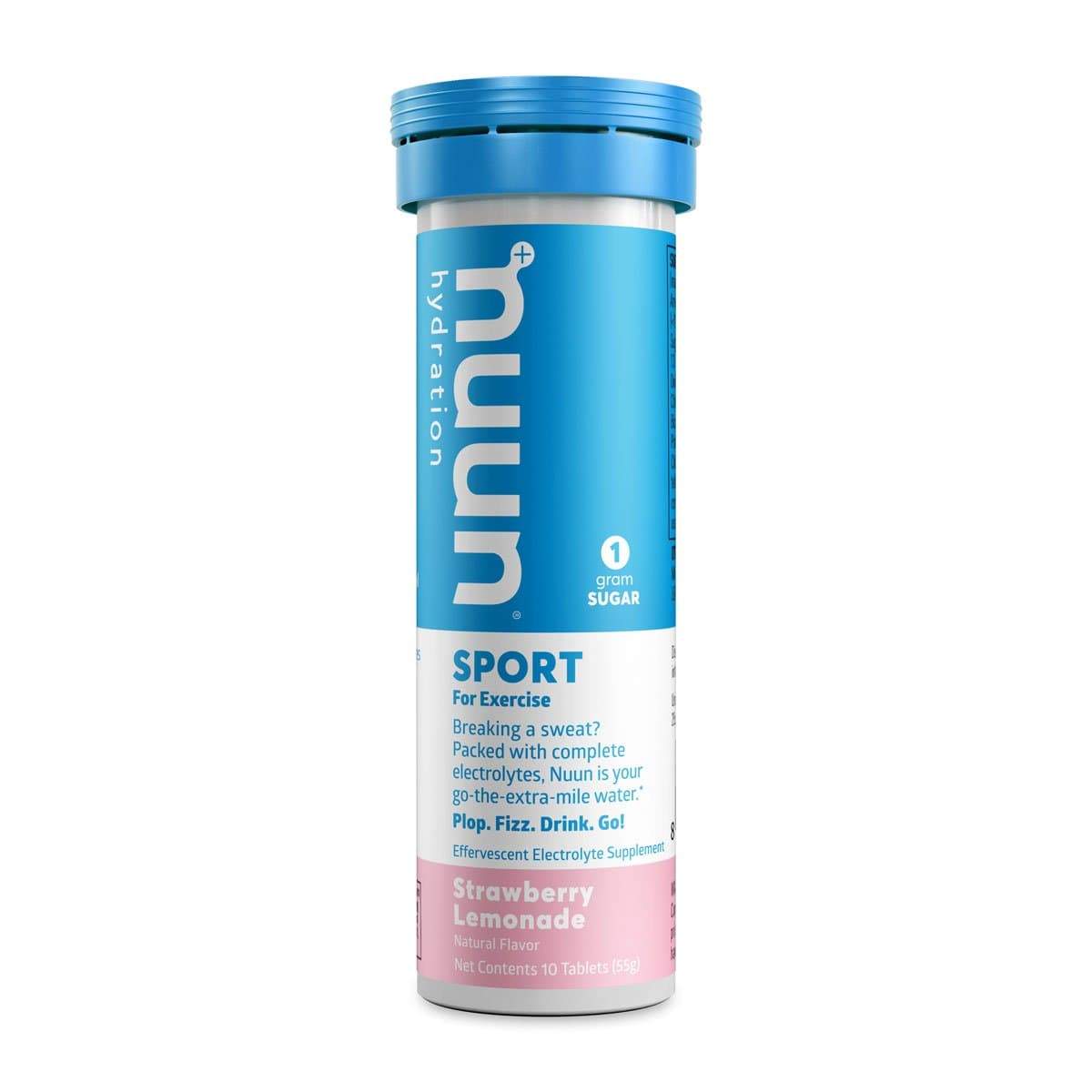 Nuun Sport (Tablets)-Strawberry Lemonade-10 Serving Tube-The Feed