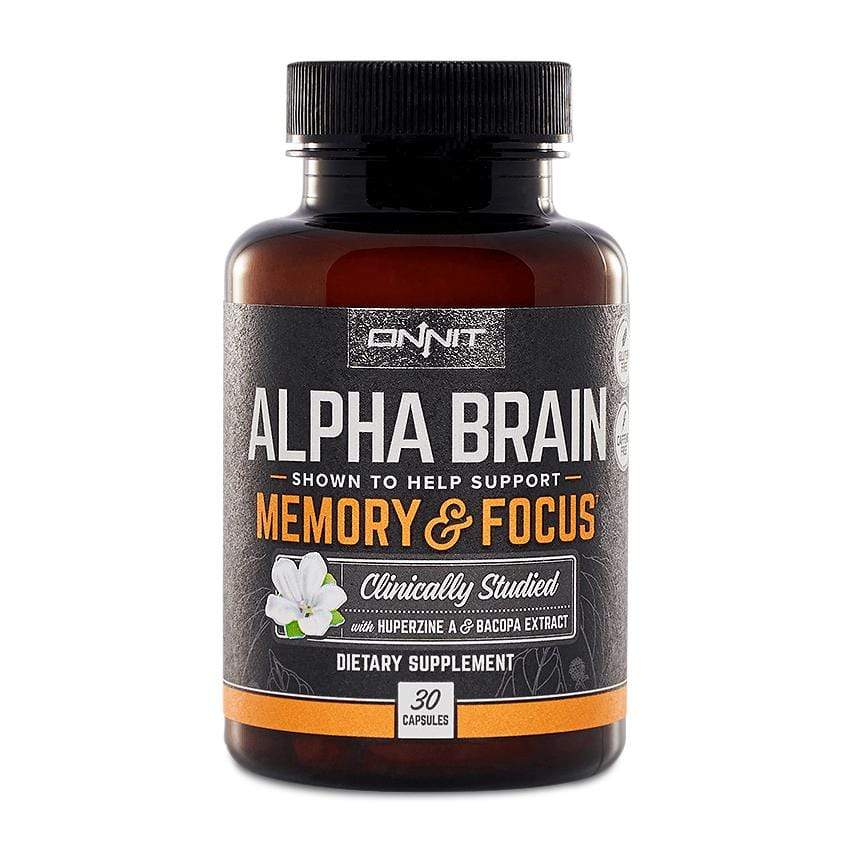 Onnit Supplements 30 Count Onnit Alpha Brain