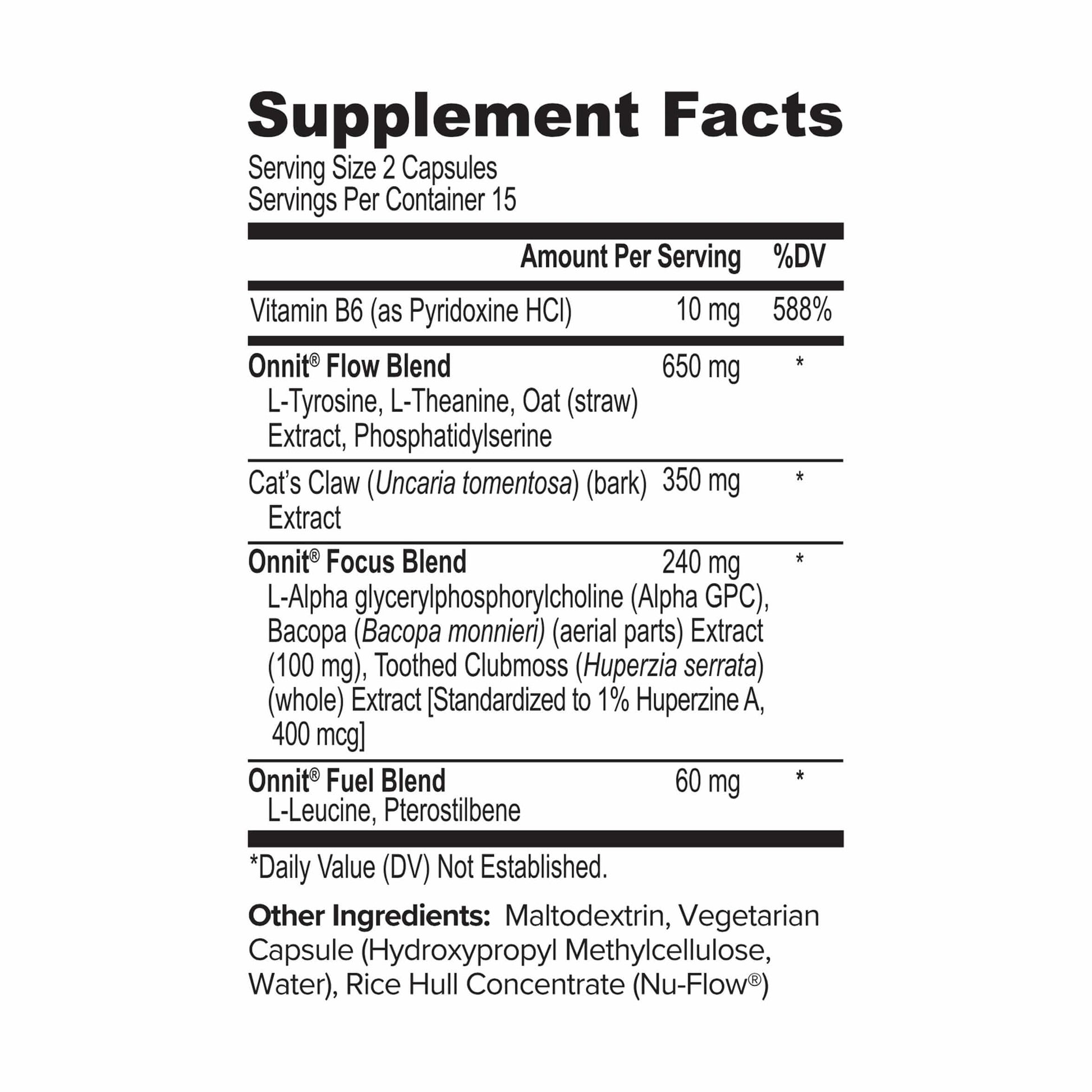 Onnit Supplements Onnit Alpha Brain