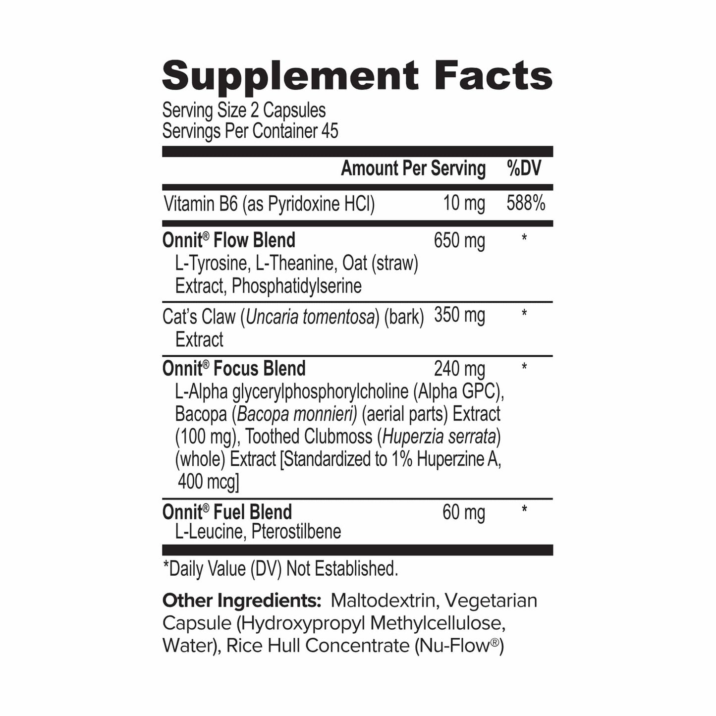 Onnit Supplements Onnit Alpha Brain