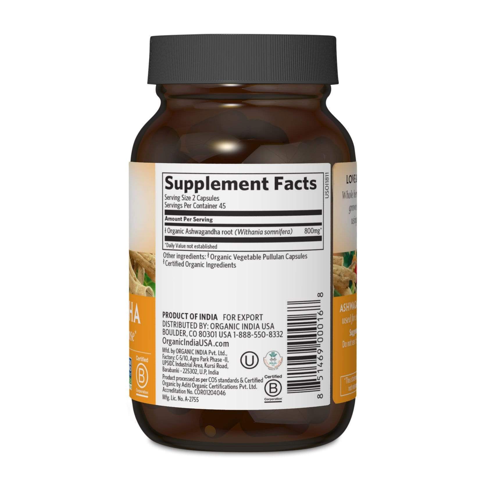 Organic India Ashwagandha-Unflavored-The Feed
