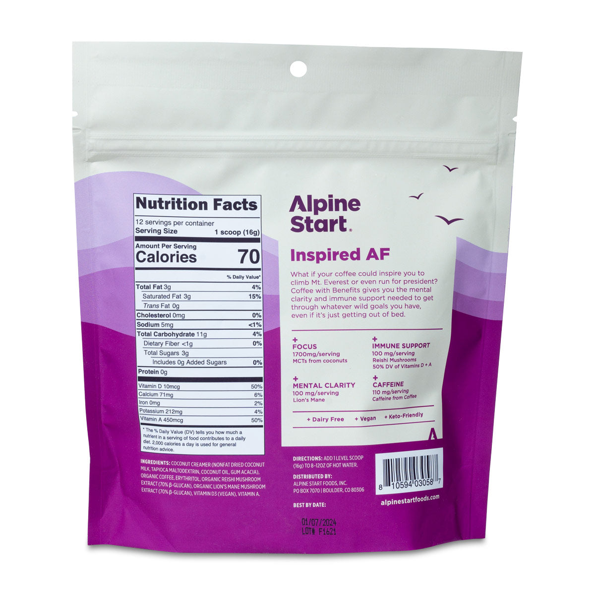 Alpine Start Latte with Benefits