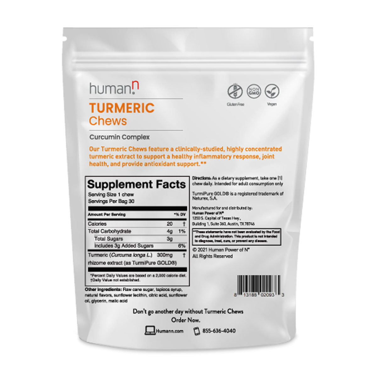 Human N Turmeric Chews