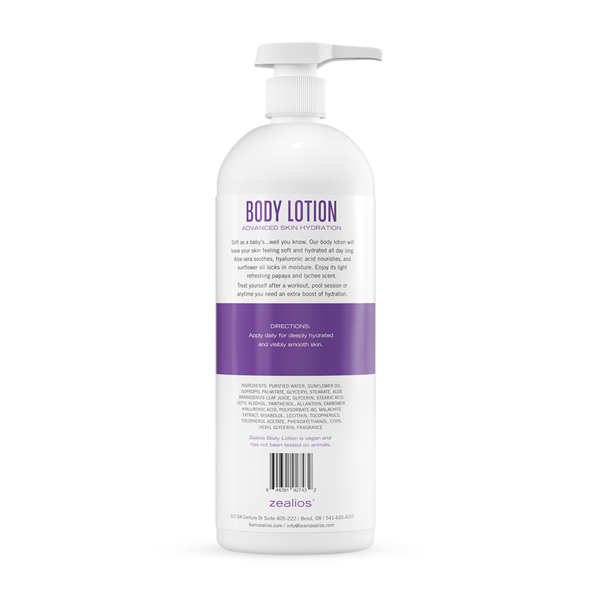 Zealios Swim and Sport Lotion