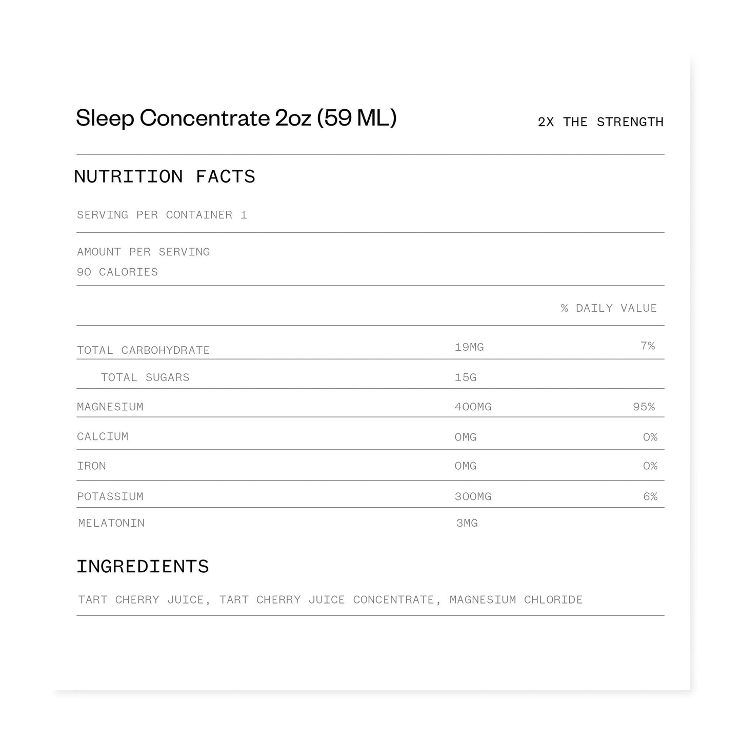 Cheribundi Sleep Concentrate