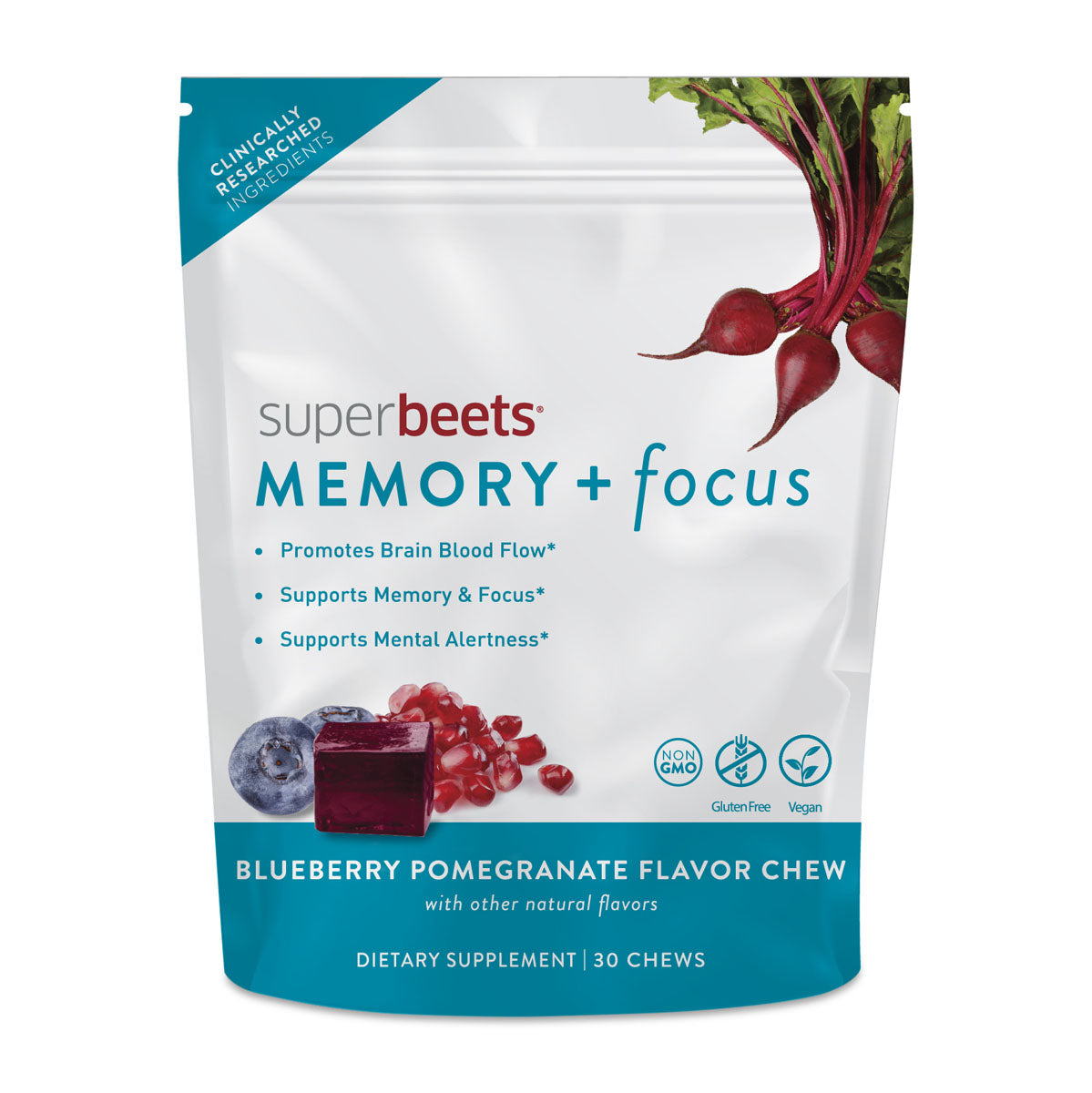 Human N Superbeets Memory and Focus Chews
