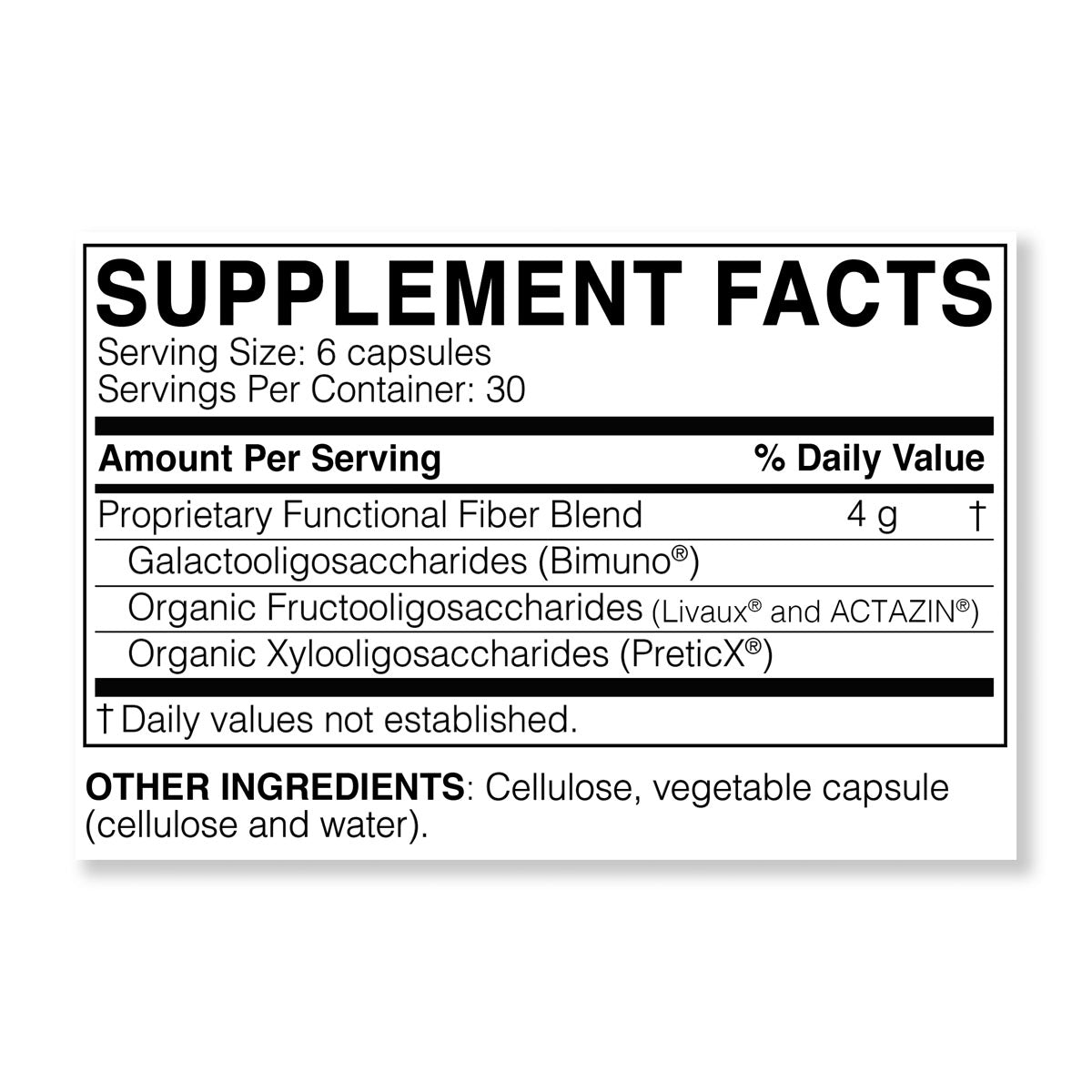 Microbiome Labs MegaPreBiotic