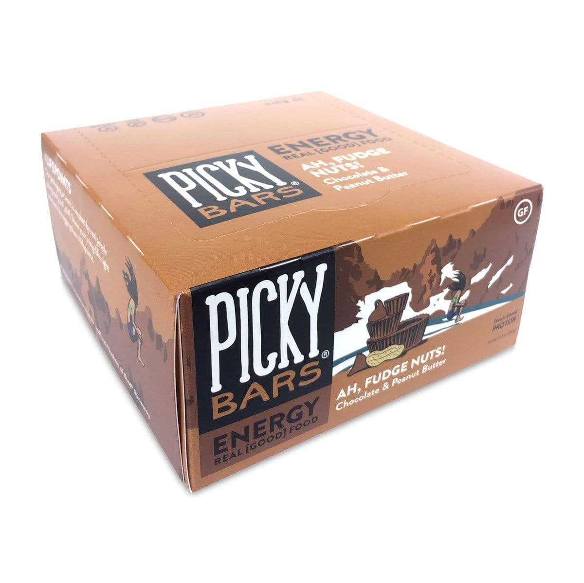 Picky Bars-Ah, Fudge Nuts-Box of 10-The Feed