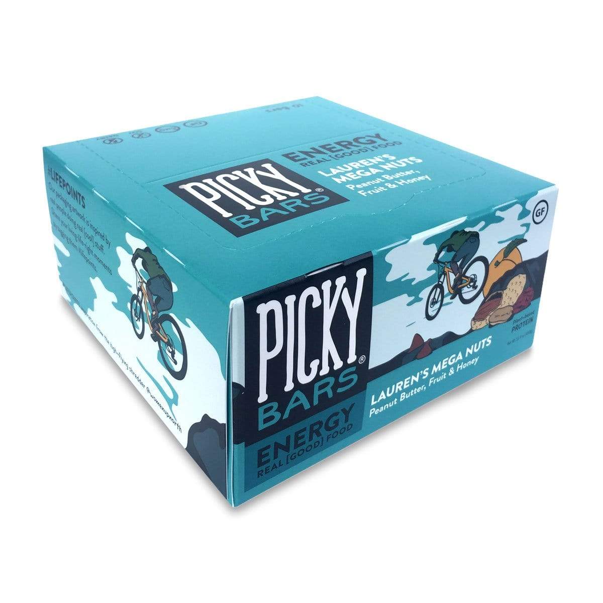 Picky Bars-Lauren's Mega Nuts-Box of 10-The Feed