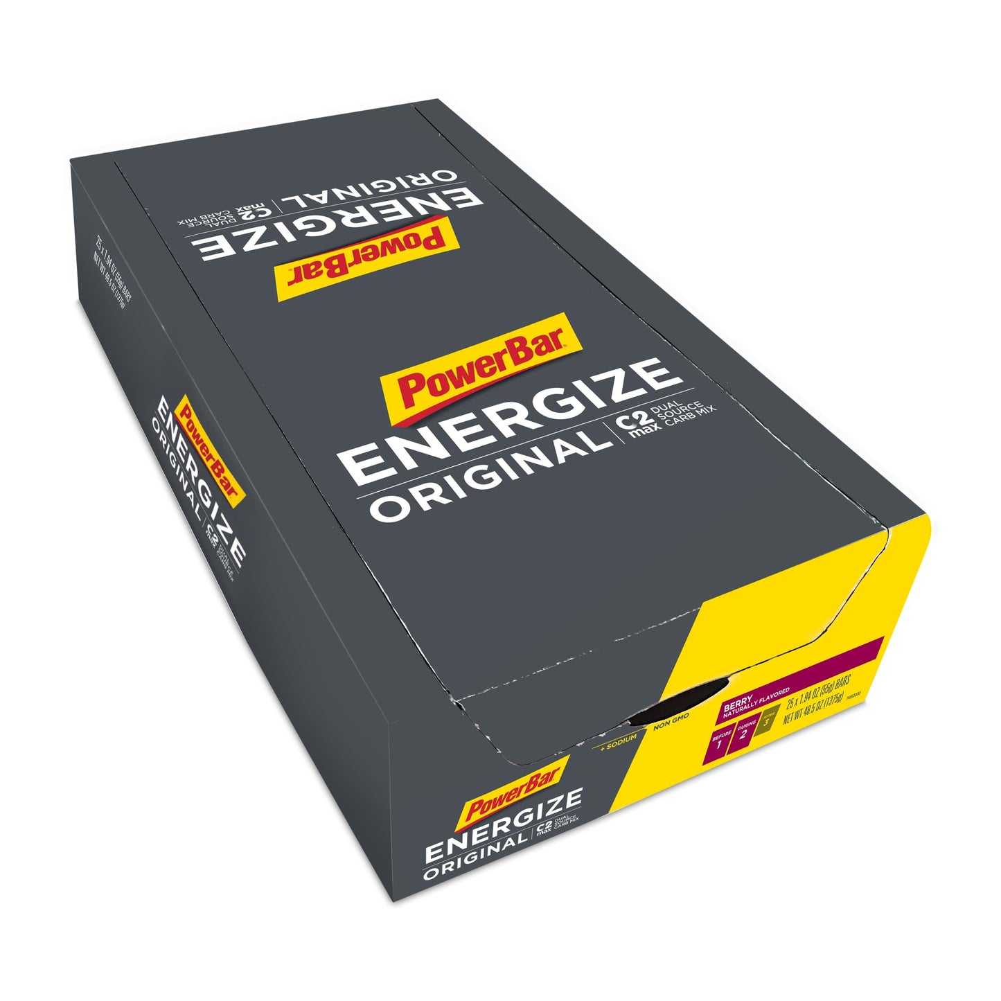 Powerbar Energize Original Bar-Berry-Box of 25-The Feed