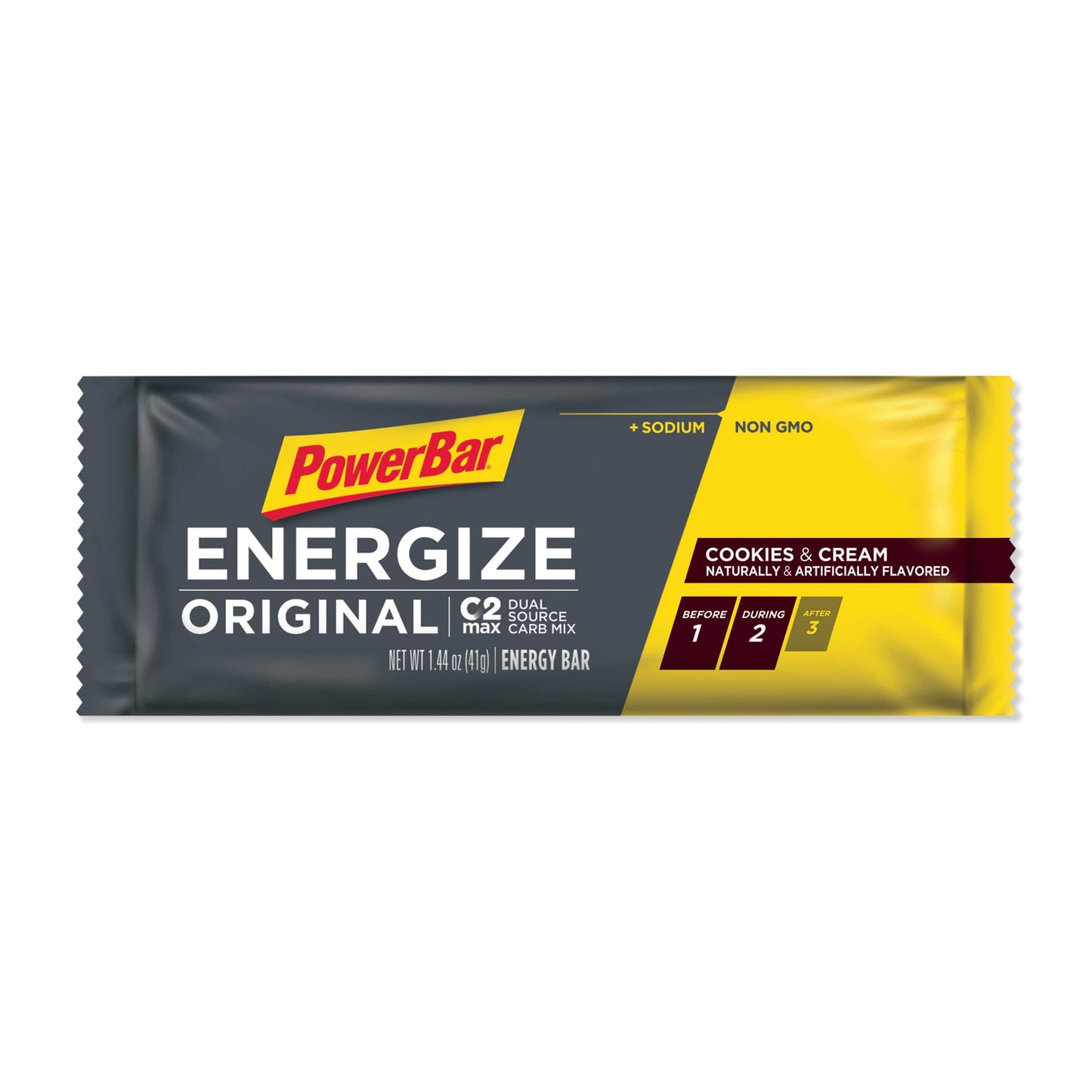 Powerbar Energize Original Bar-Cookies and Cream-Single Serving-The Feed
