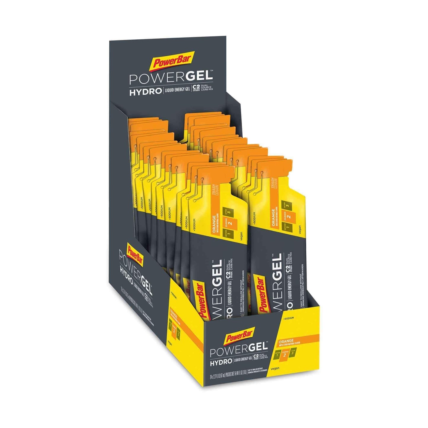 Powerbar Powergel Hydro-Orange-Box of 24-The Feed