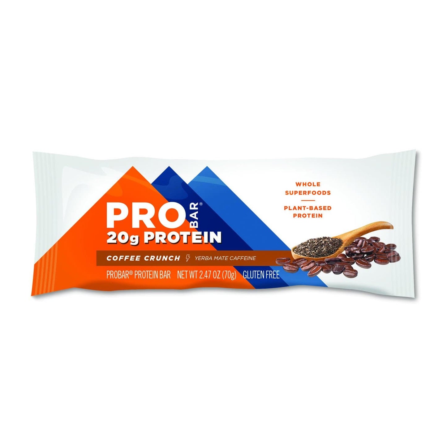 Probar Bars Coffee Crunch (with caffeine) / Single Serving ProBar Protein