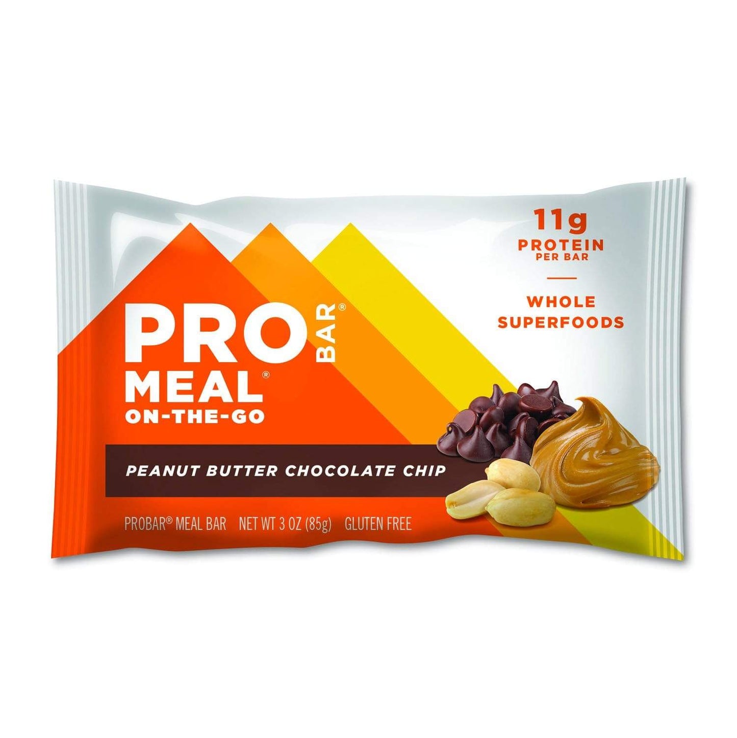 Probar Bars Peanut Butter Chocolate Chip / Single Serving ProBar Meal Bar