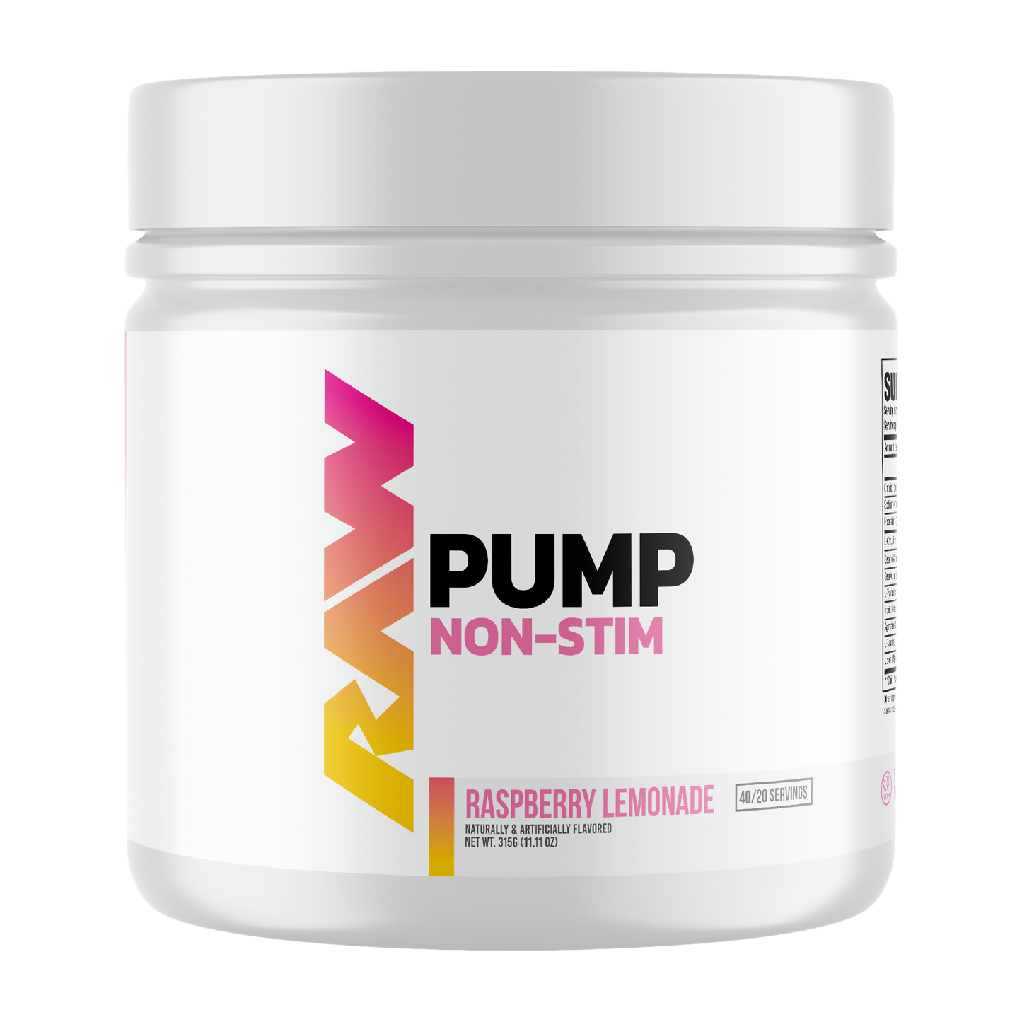 Raw Pump Non-Stim Pre-Workout