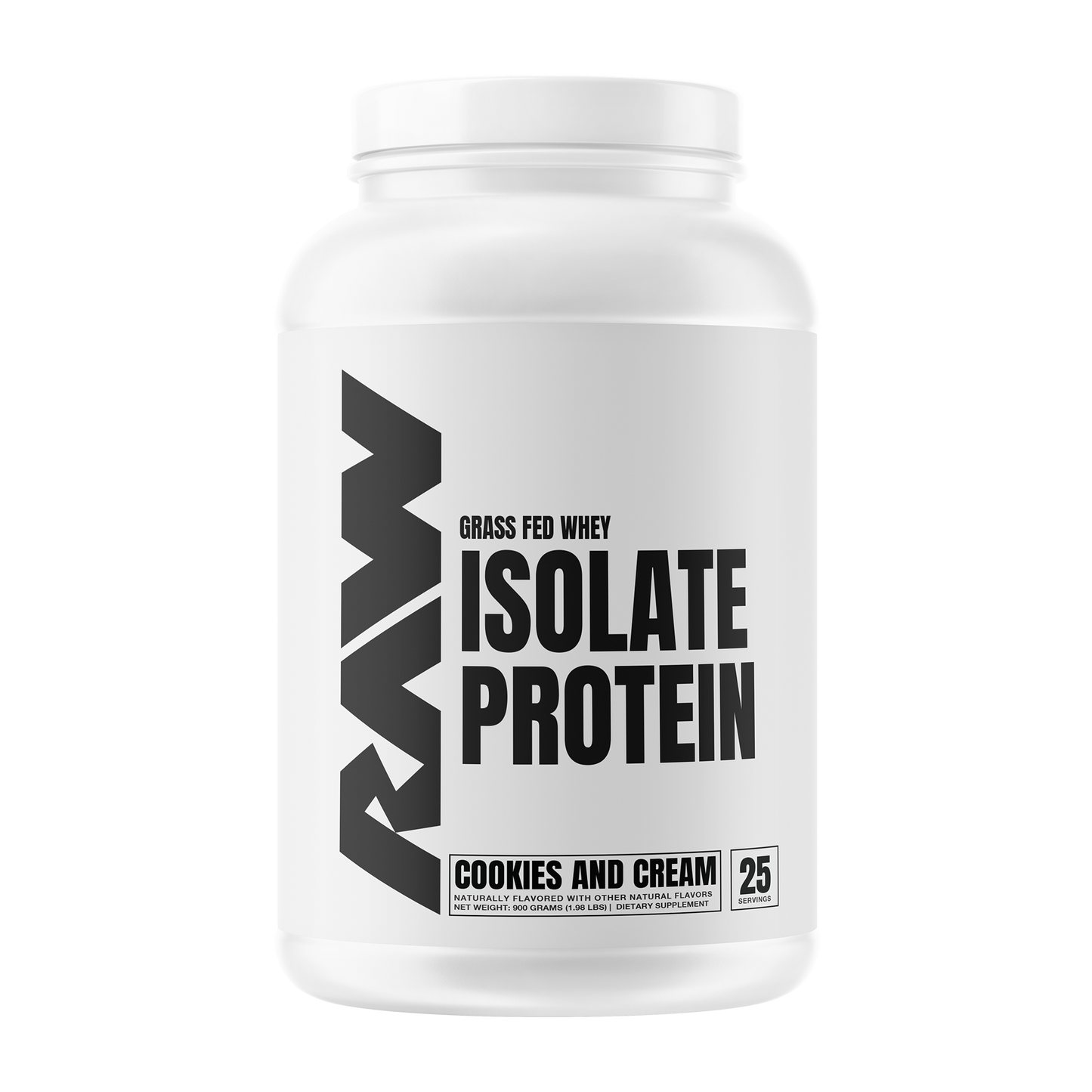 Raw Grass Fed Whey Isolate Protein