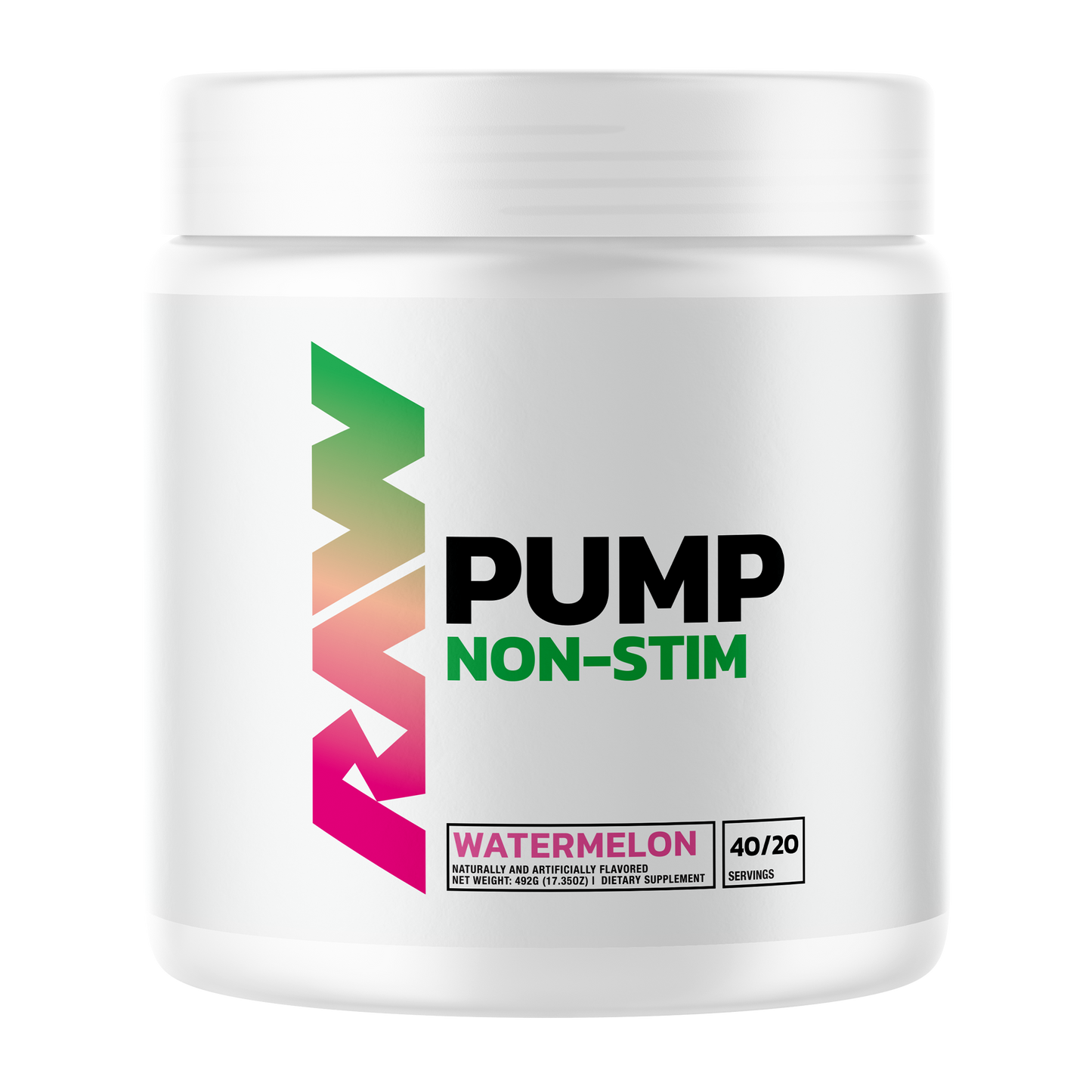 Raw Pump Non-Stim Pre-Workout