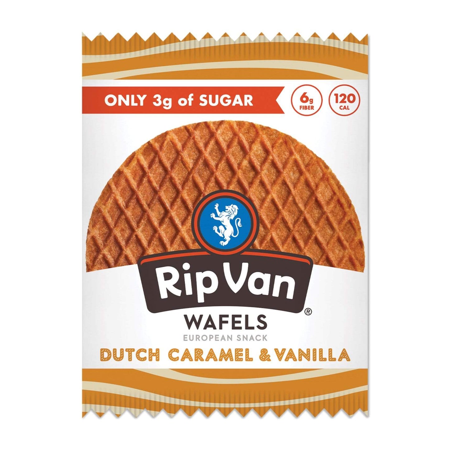 Rip Van Wafel-Dutch Caramel and Vanilla-Single Serving-The Feed
