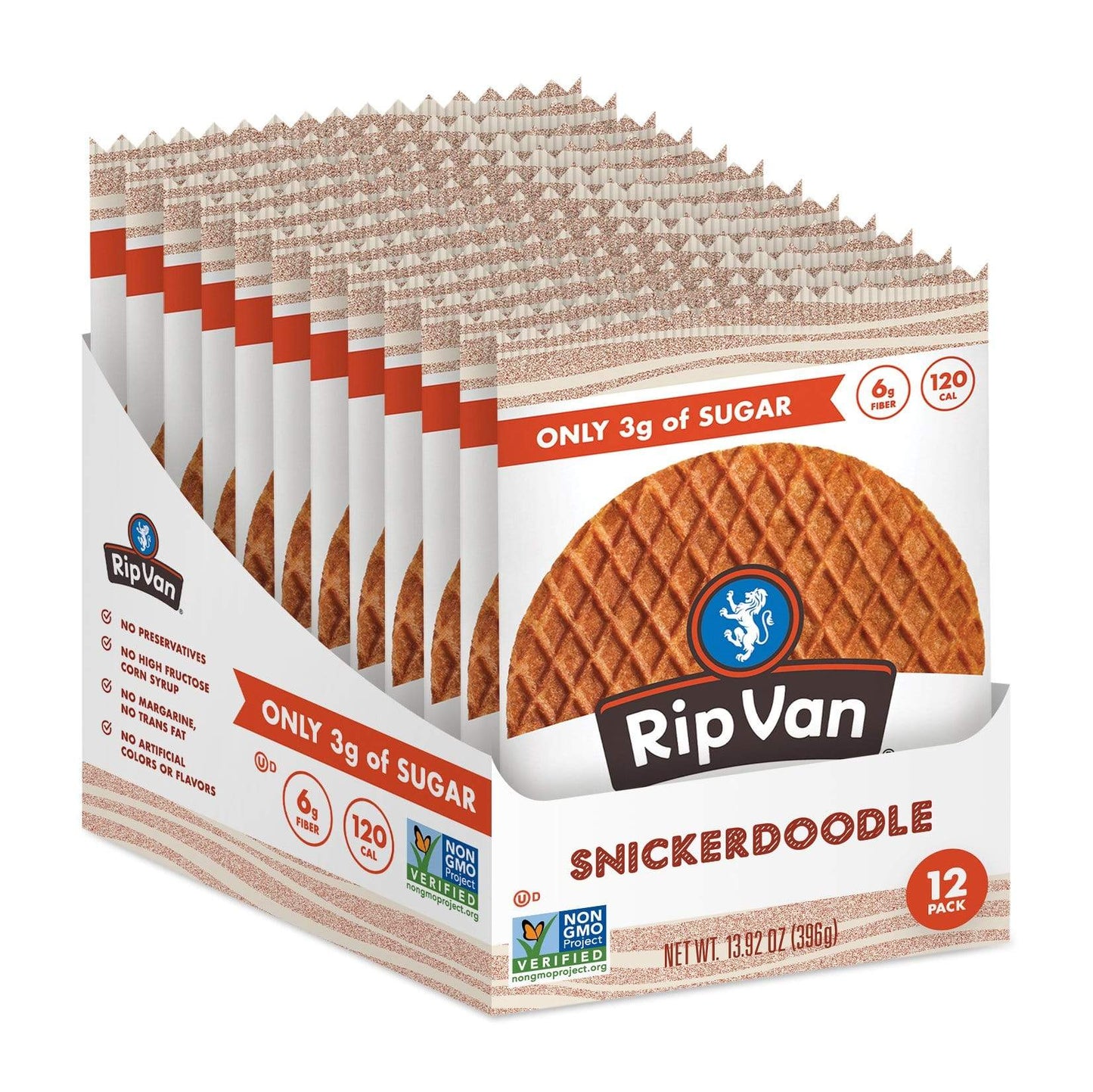 Rip Van Wafel-Snickerdoodle-Box of 12-The Feed