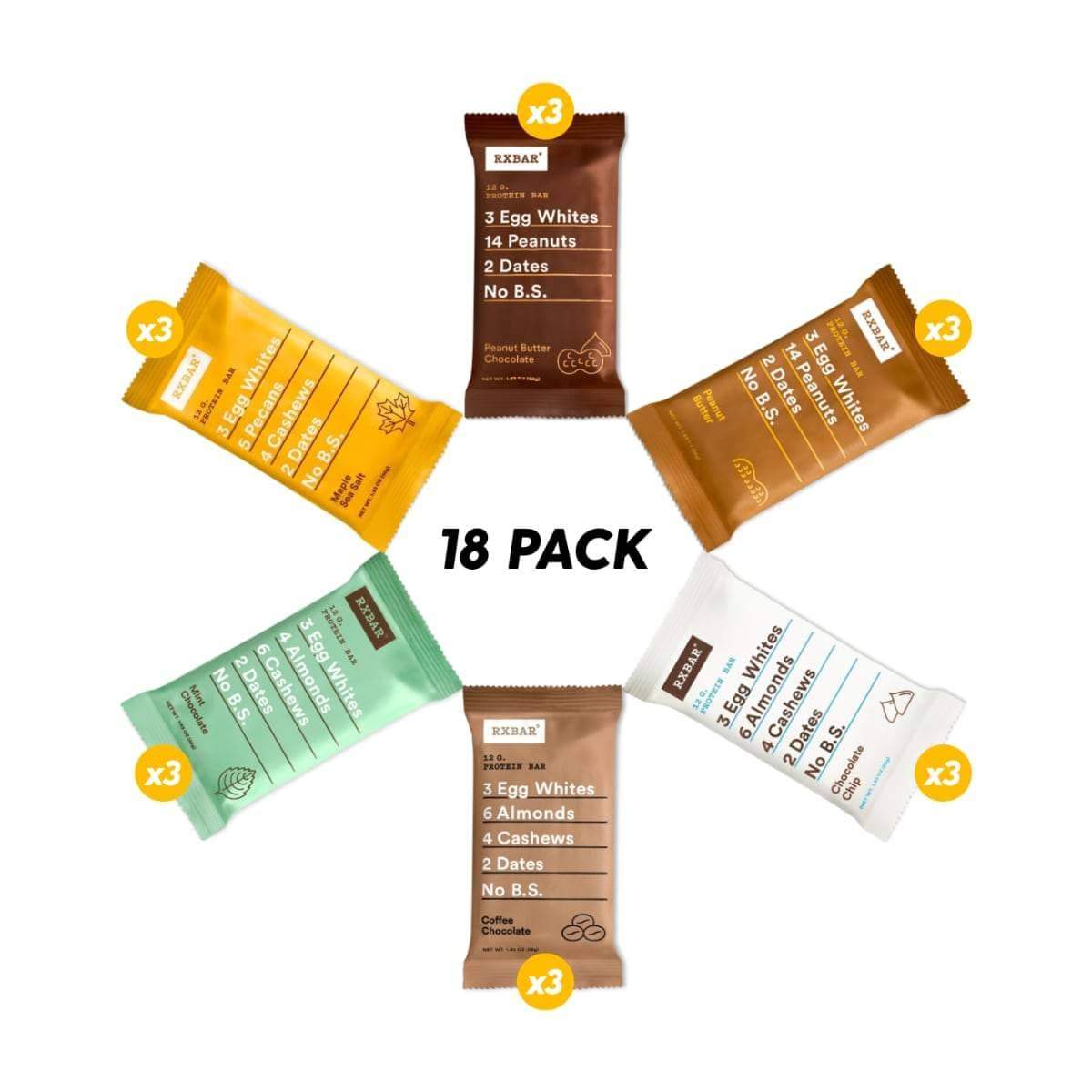 RXBAR-Assorted Pack-18 Pack-The Feed
