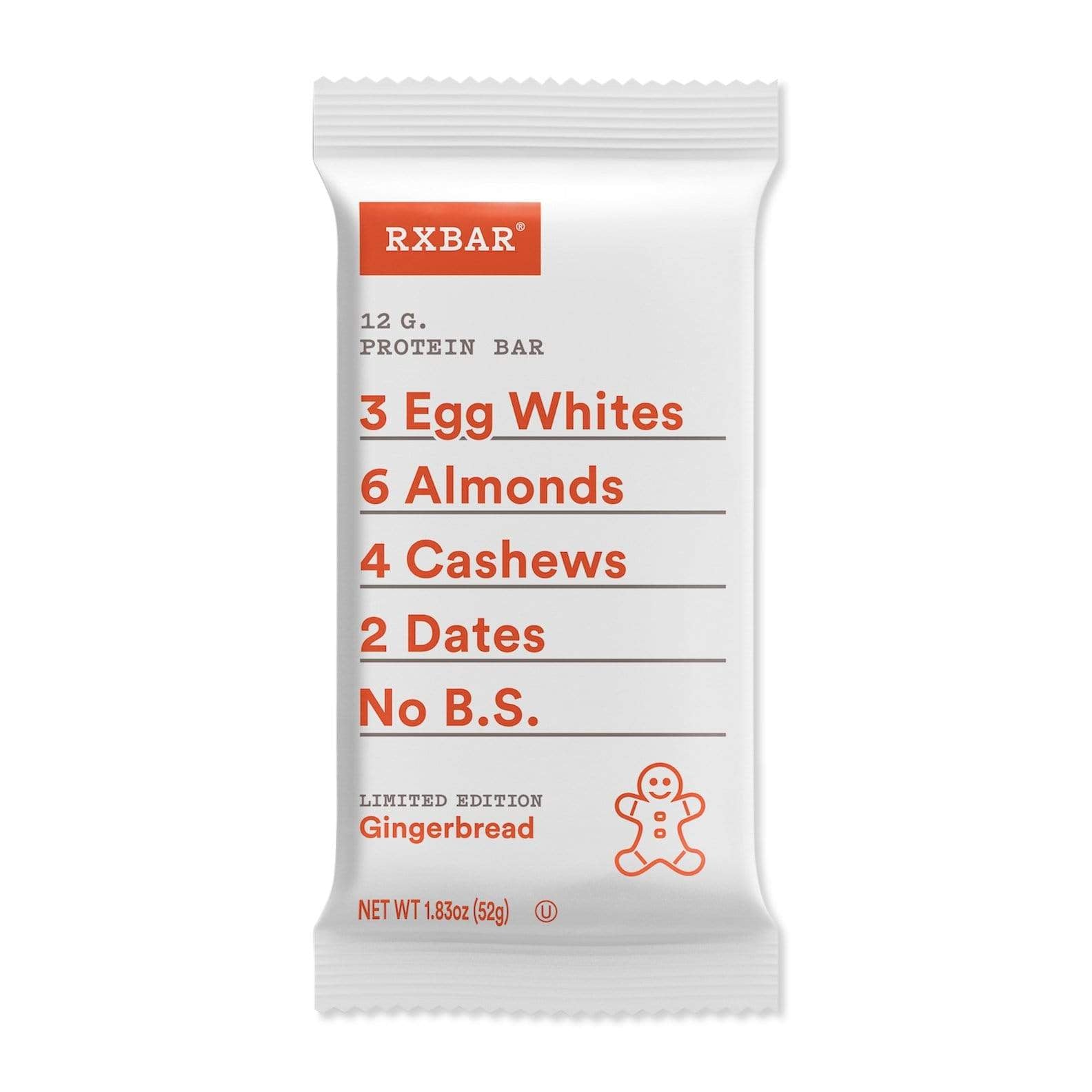 RXBAR Bars Gingerbread (Limited Edition) / Single Serving RXBAR