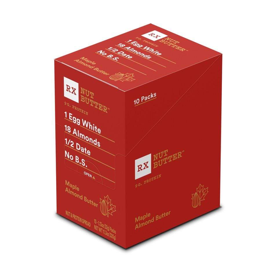 RX Nut Butter-Maple Almond-Box of 10-The Feed