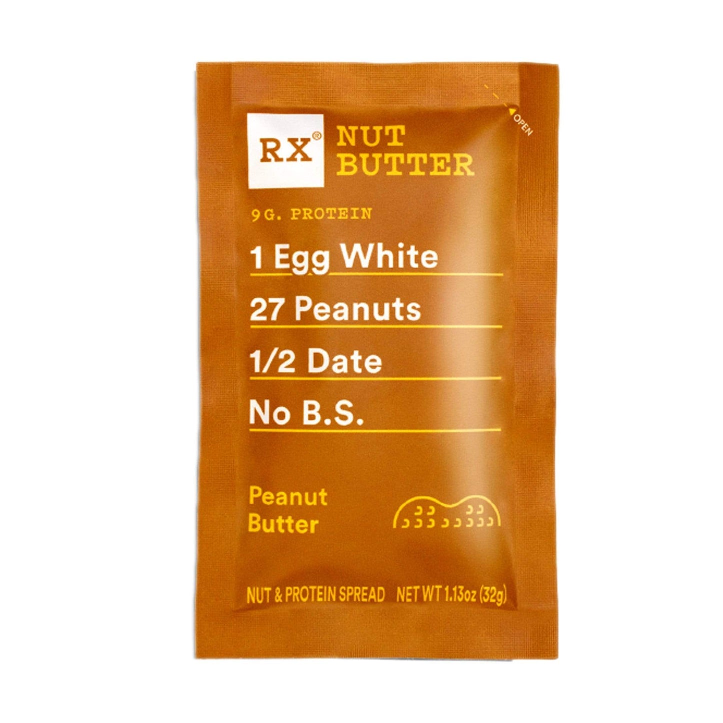 RX Nut Butter-Peanut Butter-Single Serving-The Feed